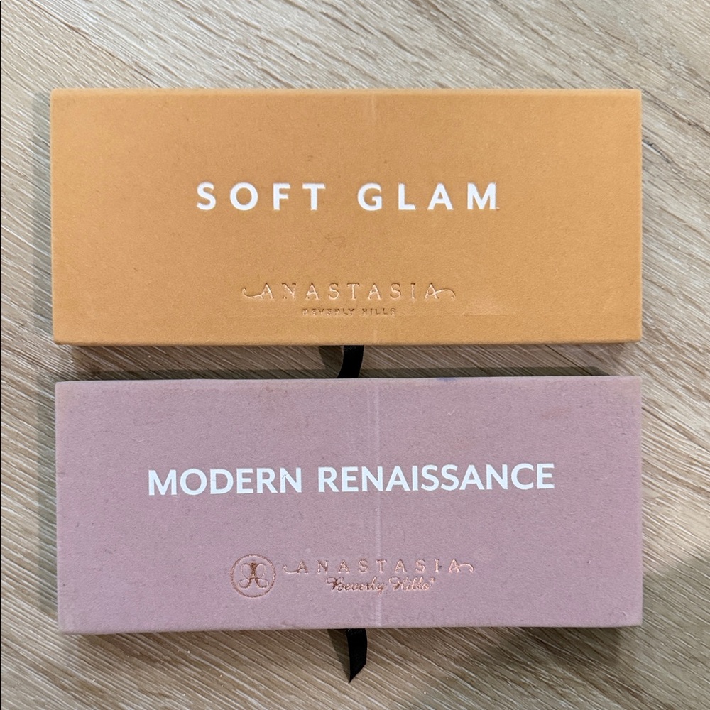 Anastasia Soft Glam & Modern Renaissance Eyeshadow Palettes - Mustard & Mauve